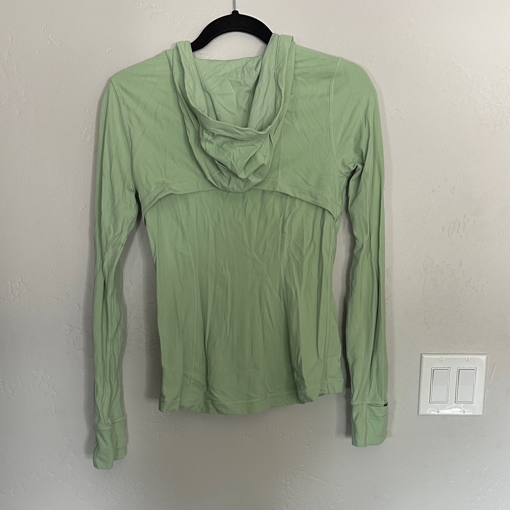 Lululemon Athletica Mint Green Zip-Up Jacket - Picture 2 of 2